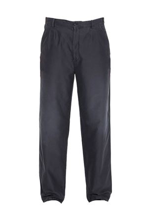 Black cotton trousers MAISON MARGIELA | S50KA0712M35702900